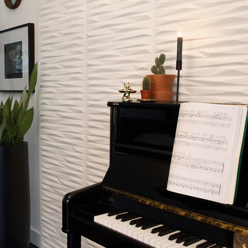 Monocrome, piano avec partition - ouverture du mur dans le regard 3D, la  taille de la vignette mur ou de porte: 62x42cm, décoration - Cdiscount  Maison