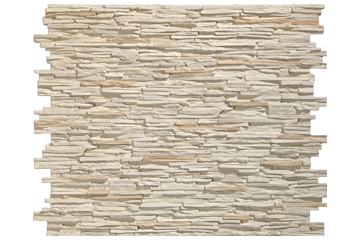Mur effet pierres beiges